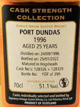 Load image into Gallery viewer, Signatory Vintage Port Dundas 25 Years Old 1996