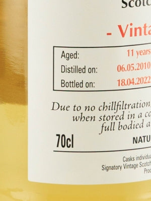 Signatory Vintage Ardmore 11 Years Old 2010/2022