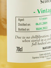 Load image into Gallery viewer, Signatory Vintage Dailuaine 12 Years Old 2009