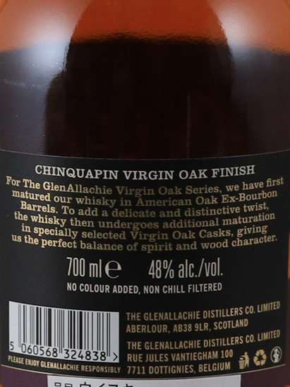 Glenallachie 10 Years Old Chinkapin Virgin Oak Finish