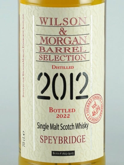 Wilson & Morgan Speybridge 2012/2022