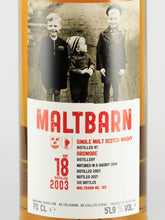 Load image into Gallery viewer, Maltbarn Ardmore 18 Year Old 2003