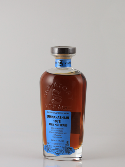 Signatory Bunnahabhain 40 Year Old 1978 30th Anniversary
