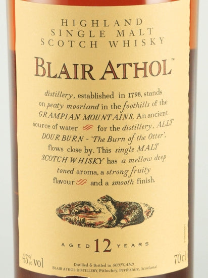 Blair Athol 12 Year 2020 Release Lot 0042