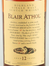 Load image into Gallery viewer, Blair Athol 12 Year 2020 Release Lot 0042
