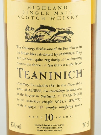 Teaninich 10 Year Old 2020 Release Lot 0010