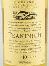 Load image into Gallery viewer, Teaninich 10 Year Old 2019 Release Lot 9116