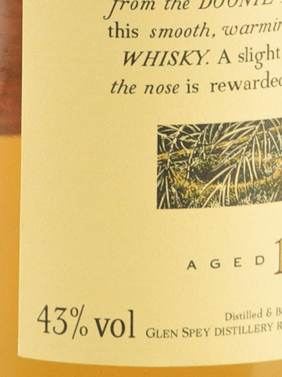 Glen Spey 12 Year Old 2012 Release Lot 2327