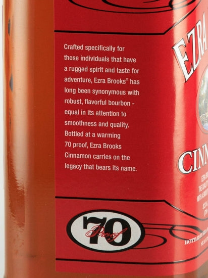 Ezra Brooks Cinnamon 1L