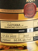 Load image into Gallery viewer, Duncan Taylor Guyana Diamond 11 Year Old 2010