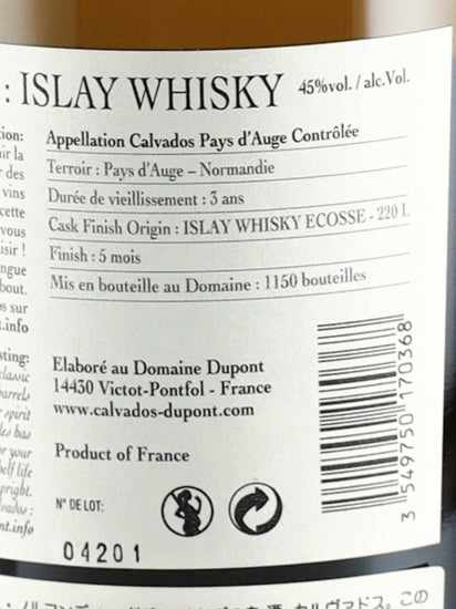 Dupont Cask Finish Collection Batch 3 Islay
