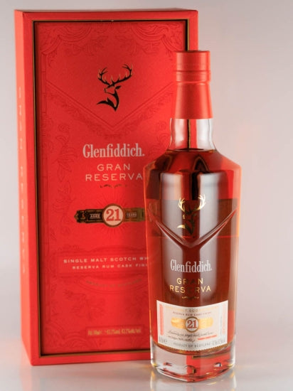 Glenfiddich 21 Year Old Riserva Rum Cask Finish 43.2%