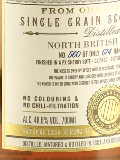 Extra Old Particular North British 33 Year Old 1988