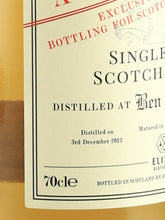 Load image into Gallery viewer, Retro Label Ben Nevis 9 Year Old 2012