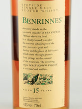 Load image into Gallery viewer, Benrinnes 15 Year Old 2019 Release Lot 9298