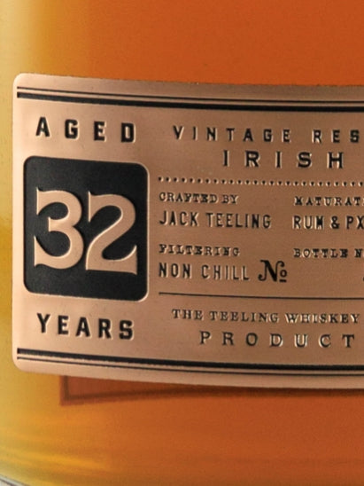 Teeling Vintage Reserve 32 Year Old 1988 Sherry Cask Finish