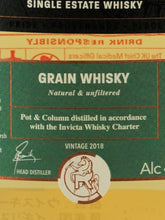 Load image into Gallery viewer, Mast House Single Grain Whisky