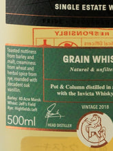 Load image into Gallery viewer, Mast House Single Grain Whisky