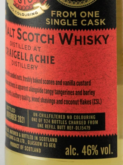 Provenance Craigellachie 8 Year Old 2013