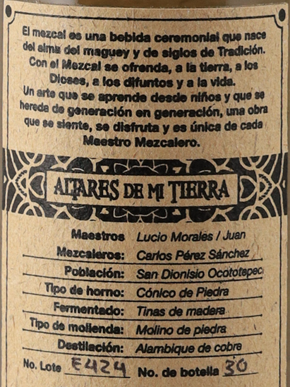 Altares de Mi Tierra Espadin
