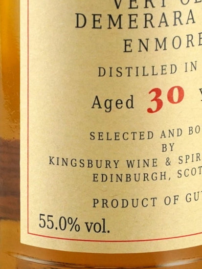 Kingsbury Authentic Enmore 30 Year Old 1990