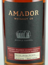 Load image into Gallery viewer, Amador Double Barrel Bourbon Cabernet Sauvignon