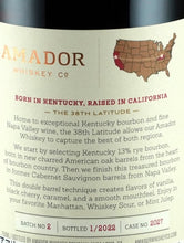 Load image into Gallery viewer, Amador Double Barrel Bourbon Cabernet Sauvignon