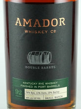 Load image into Gallery viewer, Amador Double Barrel Rye Zinfandel