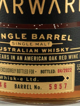 Load image into Gallery viewer, Starward 2018 First Fill Red Wine Cask
