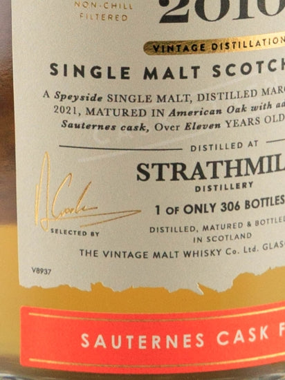 Cooper's Choice Strathmill 11 Year Old 2010