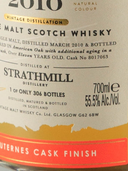Cooper's Choice Strathmill 11 Year Old 2010