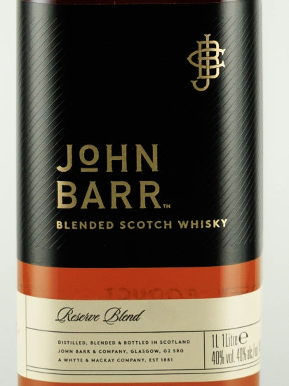 John Barr Black Label 1L with Ball
