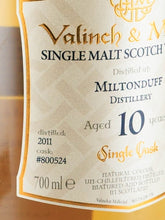 Load image into Gallery viewer, Valinch &amp; Mallet Miltonduff 10 Year Old 2011