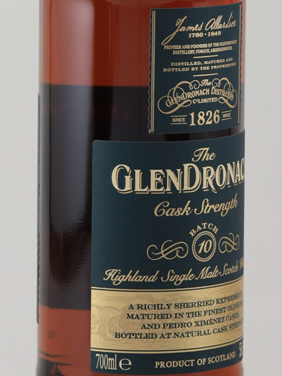 Glendronach Cask Strength BATCH 10