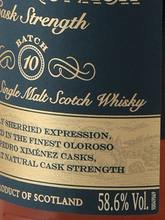 Load image into Gallery viewer, Glendronach Cask Strength BATCH 10