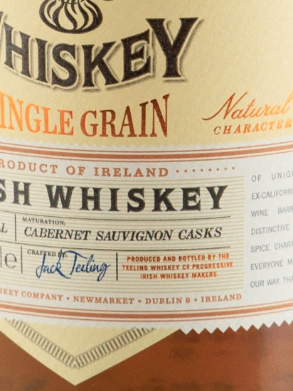 Teeling Single Grain Cabernet Sauvignon Cask