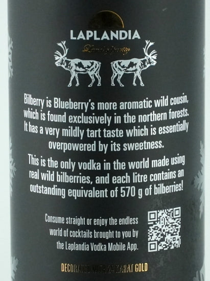 Laplandia Bilberry Flavored Vodka