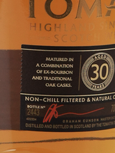 Load image into Gallery viewer, Tomatin 30 Year Old Batch 5