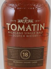 Load image into Gallery viewer, Tomatin 18 Year Old