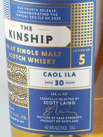 The Kinship Caol Ila 30 Year Old No.5