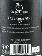 Load image into Gallery viewer, Claque Pepin Calvados Bio VS