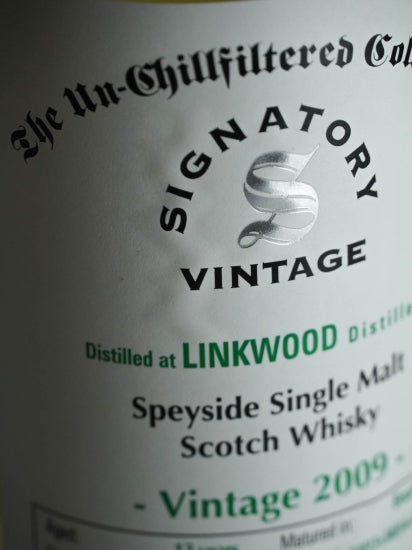 Signatory Linkwood 13 Year Old 2009 Cask 34013-34016