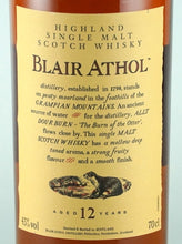 Load image into Gallery viewer, Blair Athol 12 Year 2021 Release Lot 1099