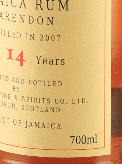 Kingsbury Authentic Jamaica Clarendon 14 Year Old 2007