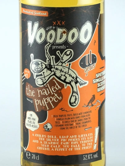 Voodoo Whisky Nailed Puppet 11 Year Old