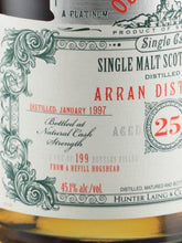 Load image into Gallery viewer, Old &amp; Rare Arran 25 Year Old 1997