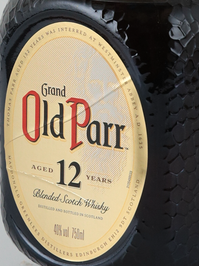 Old Parr 12 Year Old 750ml