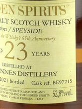 Load image into Gallery viewer, Hidden Spirits Benrinnes 23 Year Old 1997