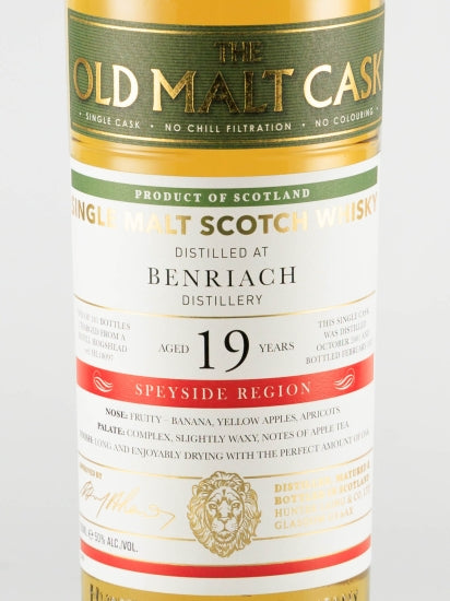 Old Malt Cask Benriach 19 Year Old 2001