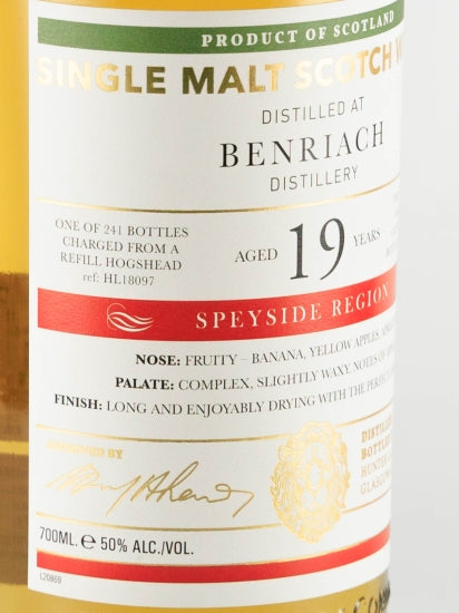 Old Malt Cask Benriach 19 Year Old 2001